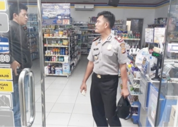 Perampok Gasak Rp44 Juta dari Minimarket
