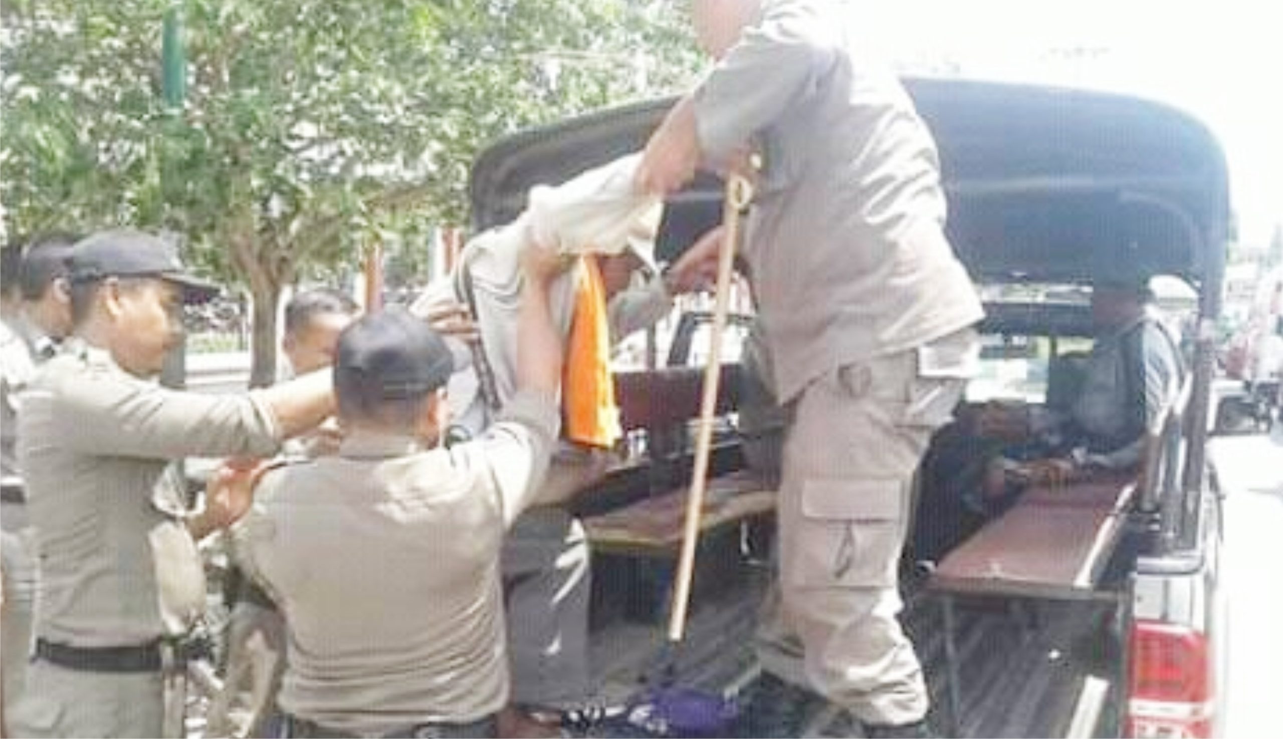 Dinsos dan Satpol-PP Razia Gepeng