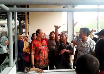 Disperdagin Tinjau Pasar Sumber