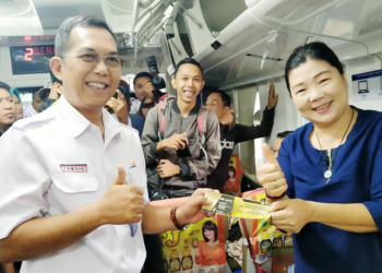 Tanggal Cantik 20-02-2020, PT KAI Tebar Hadiah untuk Para Penumpang di Dalam Gerbong
