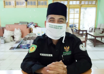 Wakil Ketua 2 Bidang Pelaporan Keuangan dan Administrasi Sumber Daya Manusia BAZNas Kota Cirebon, Nasuka, S.Ag, M.Sy