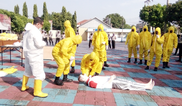 Polres Bentuk Tim Pemulasaraan Jenazah Covid