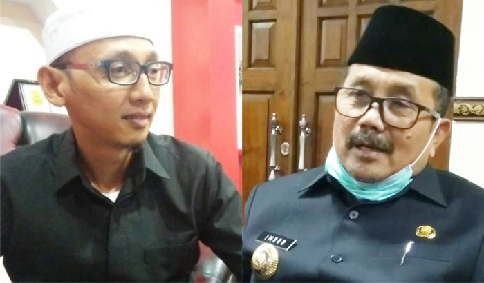 Ketua Dewan dan Bupati Cirebon