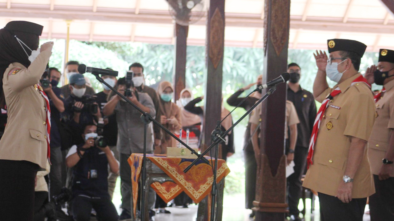 Atalia Ajak Anggota Pramuka Cintai Alam