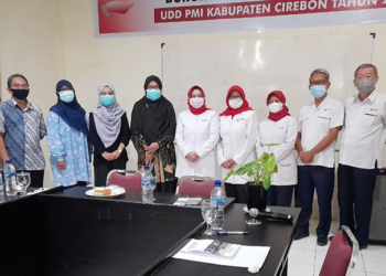 Prodi Ilmu Komunikasi UMC Jajaki Kerjasama Program Kemanusiaan Bersama PMI Kabupaten Cirebon