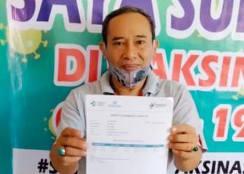 Kuwu Gebang Ilir Ikut Sukseskan Vaksinasi Covid-19