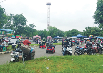 Waspada, Pelaku Curanmor di Stadion Bima Cirebon Beraksi saat Ramai