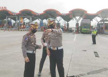 Dilarang Mudik, Polda Jabar Cek Kesiapan Pos Penyekatan