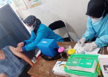 36 Lansia di Kelurahan Pasalakan Jalani Vaksinasi di Hari Pertama