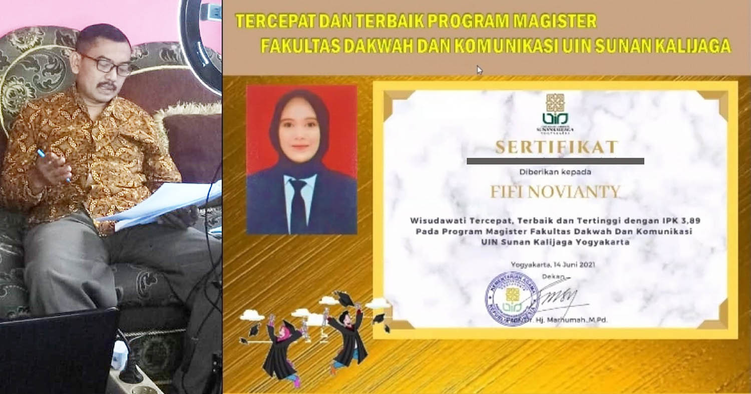 Alumni IAIN Cirebon Jadi Lulusan S2 Tercepat dan Terbaik di UIN Sunan Kalijaga Yogyakarta, Fifi Novianty Luncurkan Buku dan Orang Tua Bacakan Pidato di Acara Pelepasan Wisuda