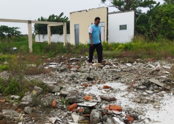 Pembangunan Kantor Desa Melakasari Terkendala