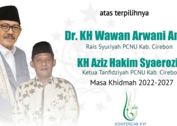 Wawan Arwani dan Aziz Hakim Kembali Pimpin PCNU Kabupaten Cirebon