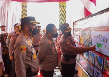 Kapolda Jabar Tinjau Pos Pengamanan Losari