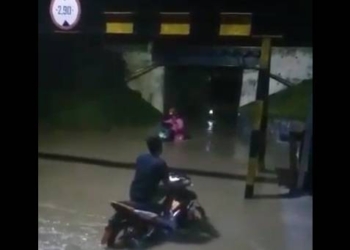 Terowongan KA Mertapada Kulon Terendam