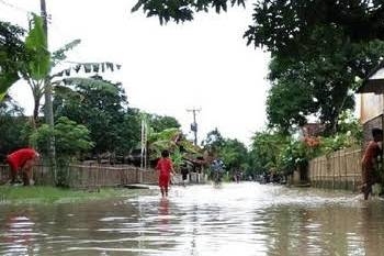 Hujan Deras, Sejumlah Wilayah di Majalengka Banjir