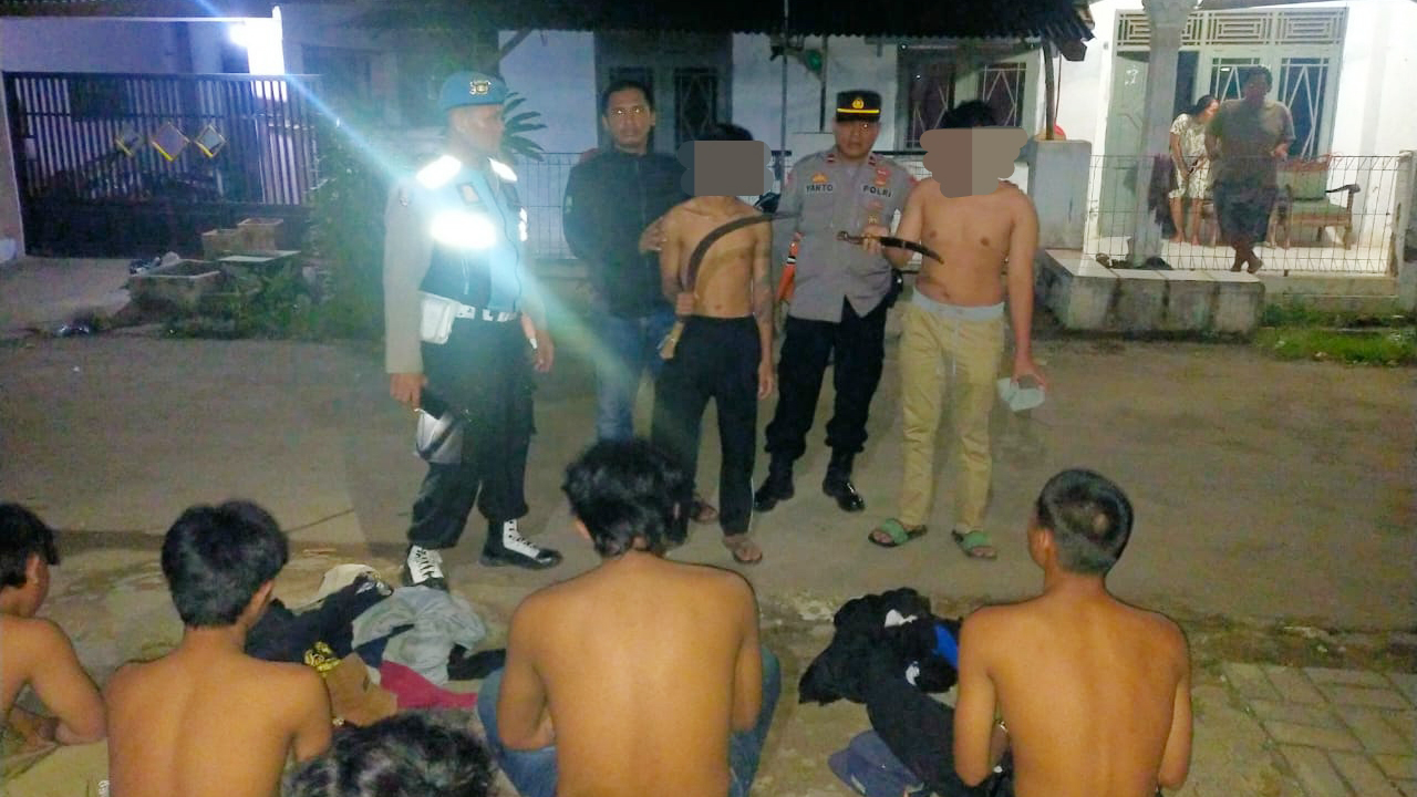 Gerebeg Kos-Kosan di Kebonturi, Polisi Cegat Konvoi Geng Motor di Susukan