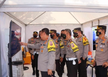 Kapolda Jabar Cek Kesiapan Pengamanan Arus Balik Lebaran