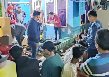 Gerebek Markas Geng Motor di Wilayah Timur Kabupaten Cirebon, 17 Berandalan Diamankan