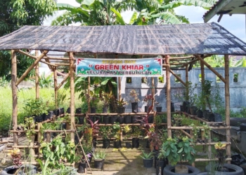 PKK Kelurahan Perbutulan Bangun Taman PKK