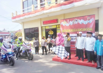 Polres Ciko Salurkan 500 Paket Sembako