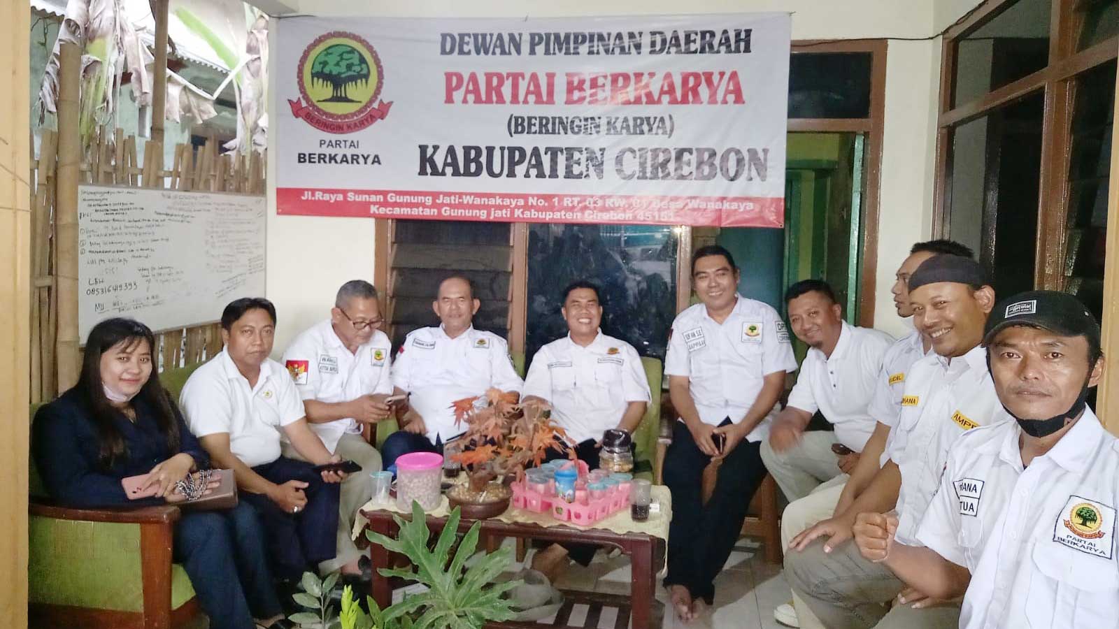 DPW Partai Berkarya Jabar Targetkan Kabupaten Cirebon Raih Satu Fraksi