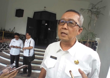 Sekda Kota Cirebon Agus Mulyadi menyebutkan sebanyak 13 titik perbatasan belum disepakati.* Foto: Surya/SC