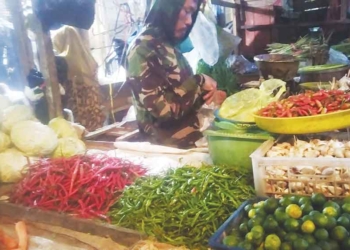 Harga Bawang dan Cabai Masih Tinggi