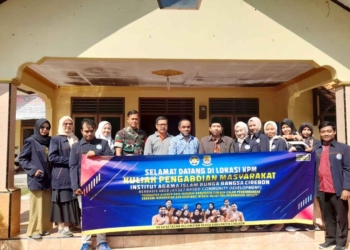 Mahasiswa IAI BBC KKM di Desa Getasan