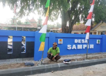 Pemdes Sampih Realisasikan Banprov 2022