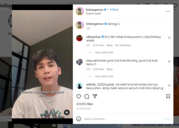 Bintang Emon “Senggol” Aparat Soal Tragedi Kanjuruhan, Soroti SOP Tembakan Gas Air Mata Hingga Tendangan Kungfu