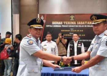 Lapas Majalengka Berganti Pimpinan