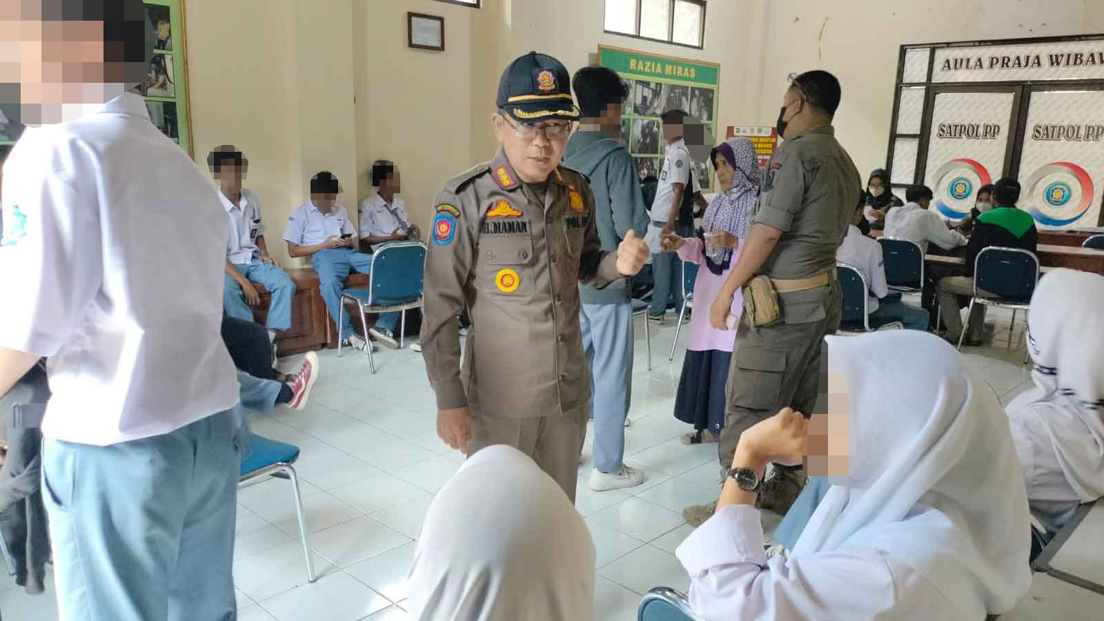 Bolos Sekolah, Ratusan Siswa Diamankan Satpol PP