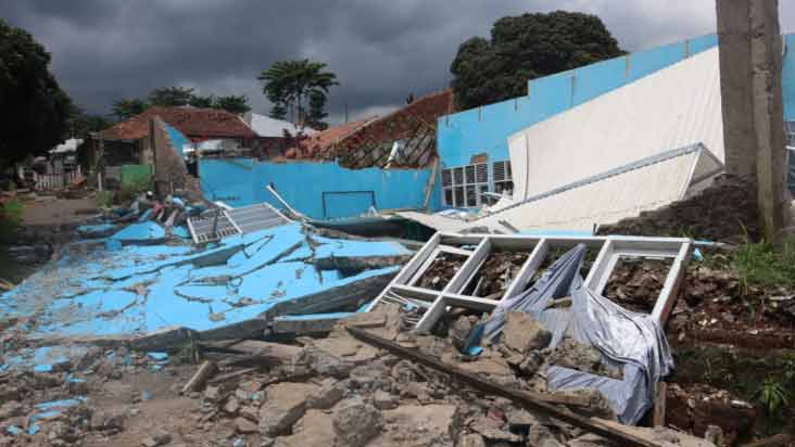 Getaran Gempa Cianjur Terasa ke Majalengka