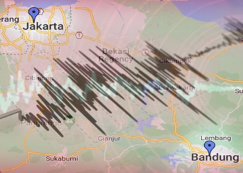 INFO GEMPA HARI INI! Jakarta dan Bandung Diguncang Gempa, Gempa Darat Berpusat di Cianjur, Getarannya Kencang Hingga Terasa Sampai Bogor hingga Sukabumi