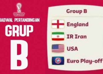 LENGKAP! Jadwal Pertandingan GRUP B PIALA DUNIA 2022 QATAR, Derby Inggris Raya Berebut Posisi Puncak