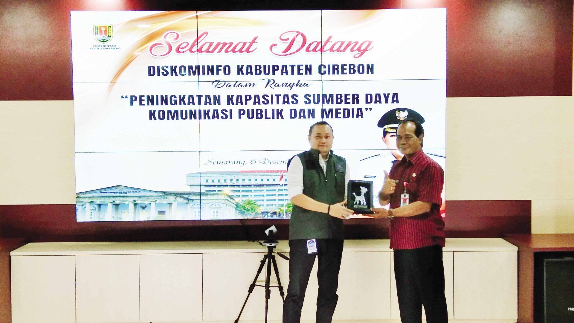 Ajak Media Study Komparasi ke Semarang, Diskominfo Kabupaten Cirebon Berharap Sinergi makin Kokoh