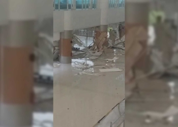 Bandara Kertajati Diterjang Angin Puting Beliung, Dinding dan Plafon Rusak