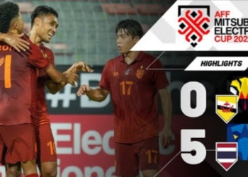 Brunei Darussalam Digunduli, Thailand Pesta Gol di Laga Awal Piala AFF 2022