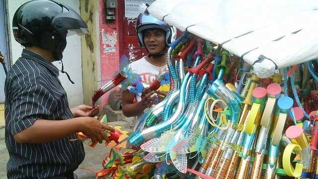 Jelang Malam Tahun Baru, Tak Ada Lagi Penjual Terompet