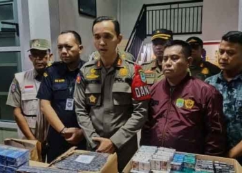 Ribuan Batang Rokok Ilegal Disita