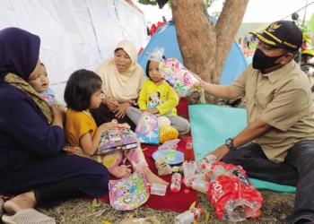 Wali Kota Salurkan Langsung Bantuan ke Cianjur