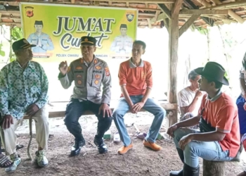 Jumat Curhat Polsek Ciwaru Kuningan Tampung Curhatan Masyarakat