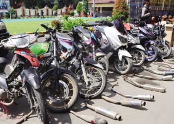 Polresta Cirebon Gelar Operasi KRYD, Puluhan Anggota Geng Motor Diamankan