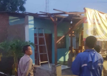 Angin Puting Beliung di Cirebon Terjang Desa Karangsambung
