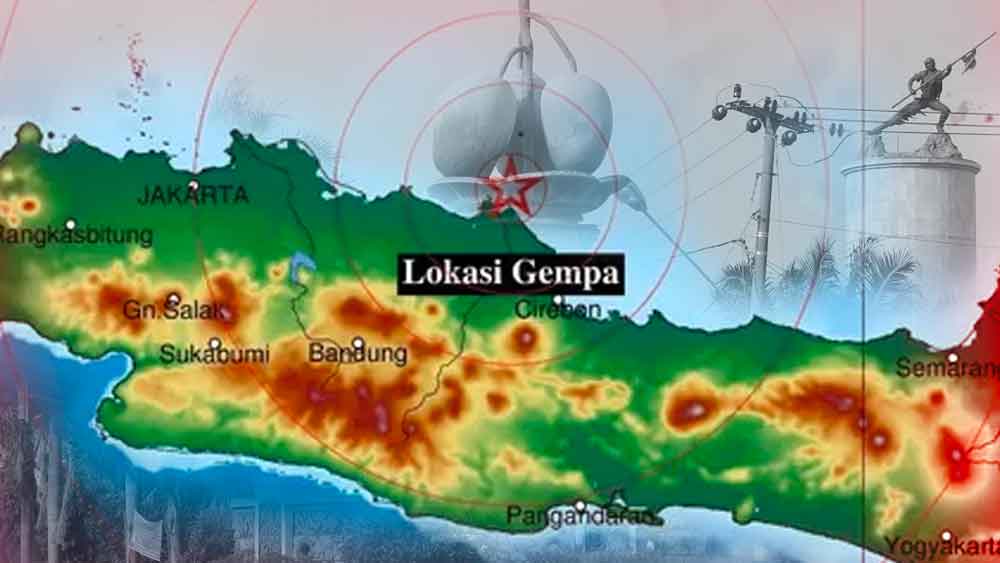 Gempa Indramayu, Dua Kecamatan di Kota Mangga ini Dilewati Sesar Baribis