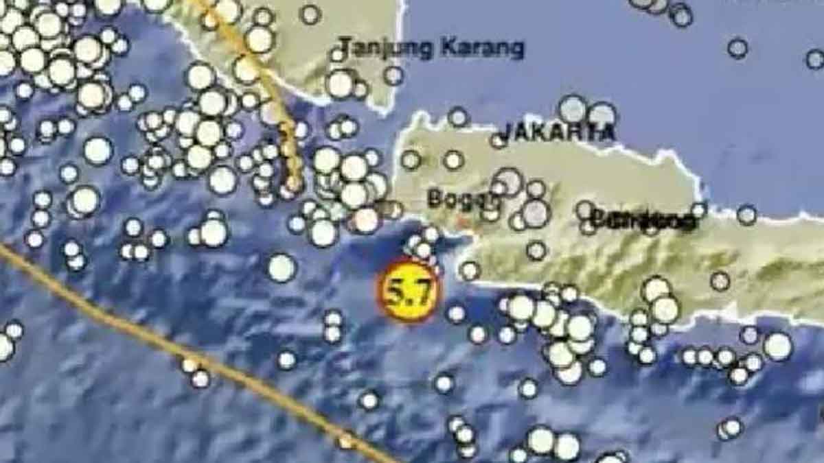 Info Gempa Terkini BMKG, Selain Turki dan Suriah, Jakarta Juga Diguncang, Berpusat di Bayah Banten Selatan