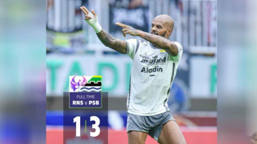 Persib Bandung Tekuk Rans Nusantara, Lompat ke Posisi 2 Klasemen Liga 1, Bayangi PSM Makassar