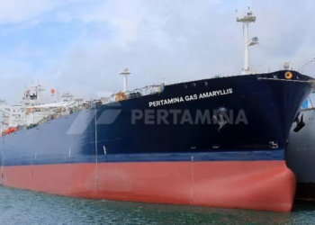 Kapal Tanker Pertamina Pengangkut BBM Pertalite Terbakar di Tengah Laut