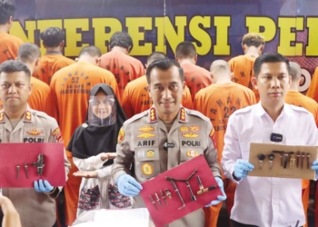 Sebulan Polresta Cirebon Ungkap 12 Kasus Pencurian, Amankan 24 Tersangka dan Barang Bukti 14 Unit Sepeda Motor