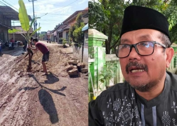 Viral Jalan Kaliwulu Ditanami Pohon Pisang, Malam Ini Bupati Imron Panggil Pejabat, Minta Jalan Rusak di Kabupaten Cirebon Segera Diperbaiki